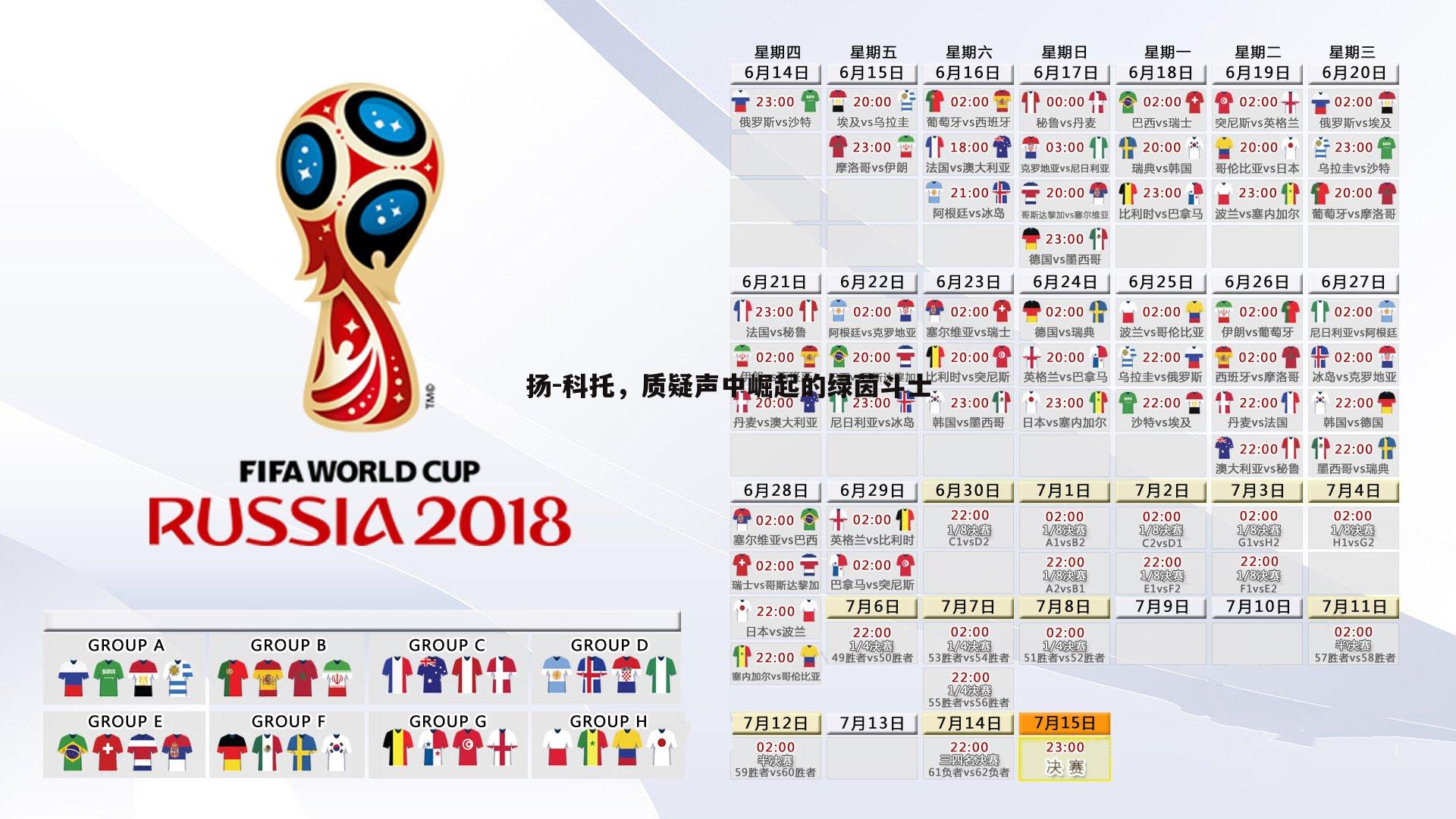 扬-科托,质疑声中崛起的绿茵斗士