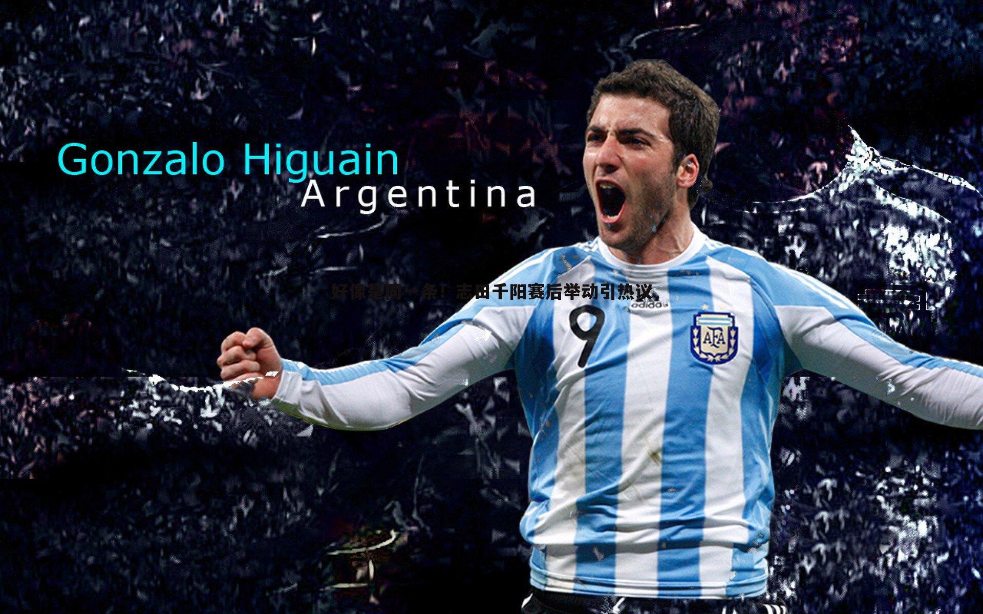 好像是同一条!志田千阳赛后举动引热议